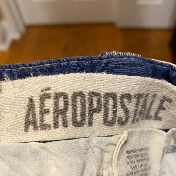 Aeropostale Men’s Plaid Flat Front Shorts 30 - Picture 3 of 8